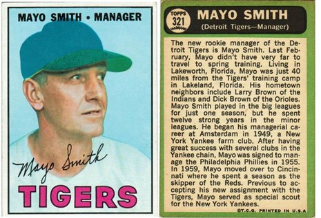 Detroit Tigers - Mayo Smith - Manager