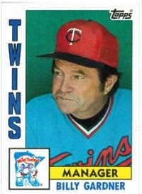 Minnesota Twins - Billy Gardner - Manager