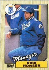 Kansas City Royals - Dick Howser - Manager