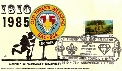 Baltimore Area Council SOSSI  First Day Covers  #5