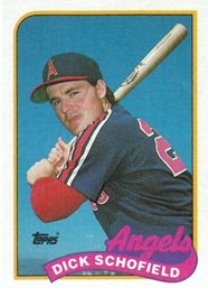 California Angels - Dick Schofield (477)