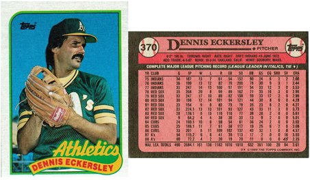 Oakland Athletics - Dennis Eckersley (370)