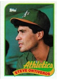 Oakland Athletics - Steve Ontiveros (692)