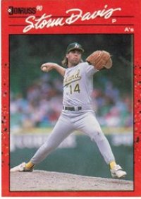 Oakland Athletics - Storm Davis (479)