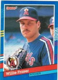 California Angels - Willie Fraser (379)