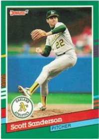 Oakland Athletics - Scott Sanderson