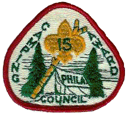 BSA - 1969 Philadelphia Council Camping Award