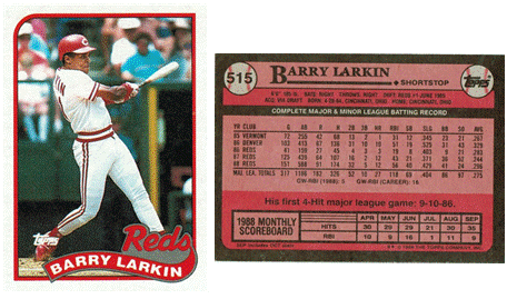 Cincinnati Reds - Barry Larkin