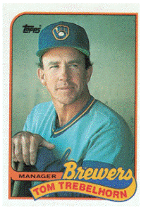 Milwaukee Brewers - Tom Trebelhorn - Manager