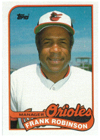 Baltimore Orioles - Frank Robinson - Manager #2