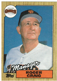 San Francisco Giants - Roger Craig - Manager (191)