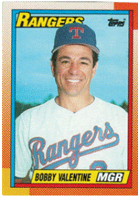 Texas Rangers - Bobby Valentine - Manager  (729)
