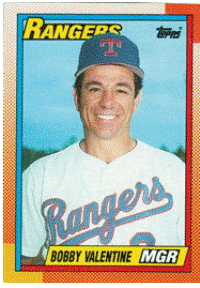 Texas Rangers - Bobby Valentine - Manager - #2