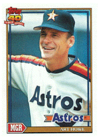Houston Astros - Art Howe - Manager