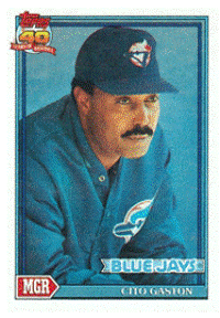 Toronto Blue Jays - Cito Gaston - Manager