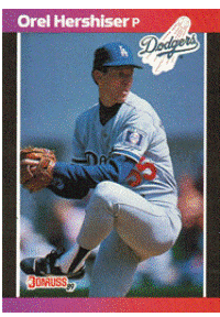 Los Angeles Dodgers - Orel Hershiser - #4