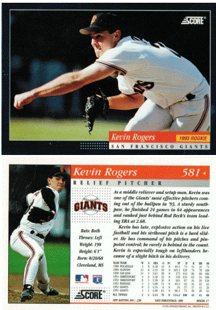 San Francisco Giants - Kevin Rogers