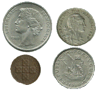 Foreign Coin – 4 coins from Portugal