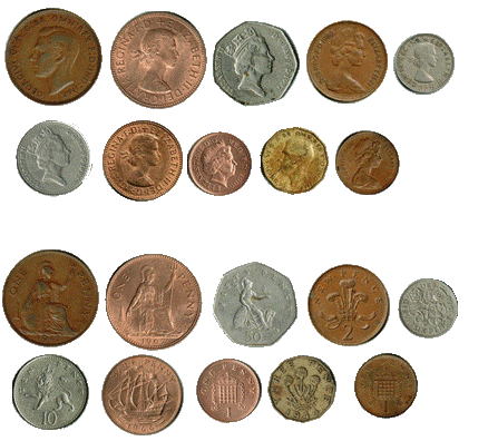 Foreign Coin – 10 coins from Great Britain #2