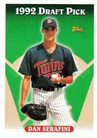 Minnesota Twins - Dan Serafini - Rookie Card