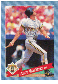 Pittsburgh Pirates - Andy Van Slyke - Hostess Baking Co