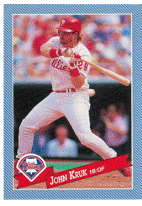 Philadelphia Phillies - John Kruk -  Hostess Baking Co