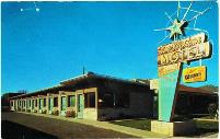 Postcard - New Western Motel - Panguitch, UT