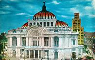 Postcard - Palacio De Bellas - Mexico, DF