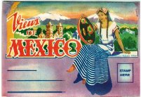Postcard - Views of Mexico