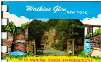 Postcard - Watkins Glen	Card Booklet