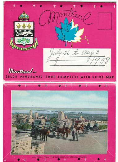 Postcard - Montreal, Canada