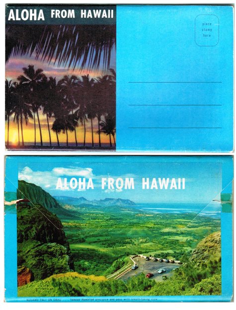 Postcard - Aloha from Hawaii