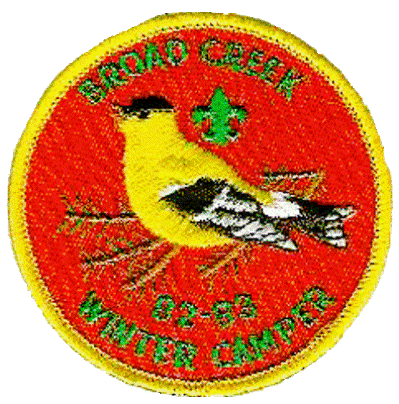 Broad Creek Scout Winter Camper Award