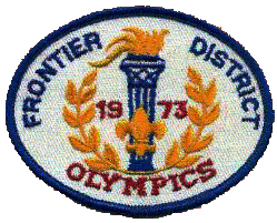 Philadelphia Council 1973 Frontier District Olympic Camporee