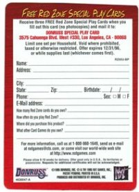 Donruss Special Play Card