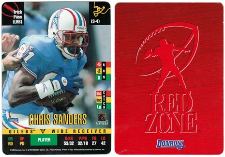 Houston Oilers - Chris Sanders