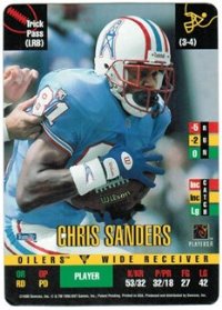 Houston Oilers - Chris Sanders