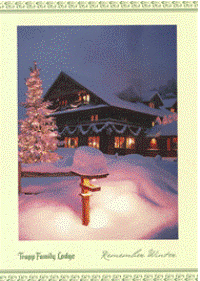 Postcard - Trapp Family Lodge - Stowe, VT
