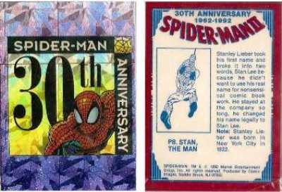 Insert Card - Spiderman - Series 2 (30th Anniversary)