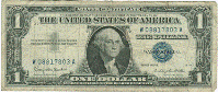 1935B Silver Certificate #2