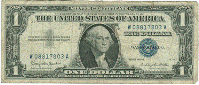 1935B Silver Certificate - #2