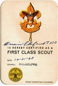 First Class Card