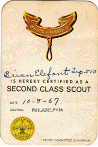 Second Class Card