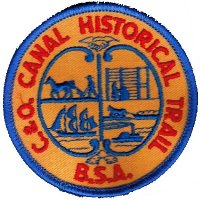 C&O Canal  Historical Trail Patch