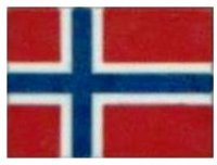 Flag of Norway Hat Pin