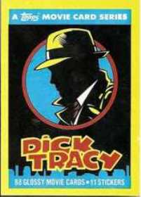 Dick Tracy Trading Cards