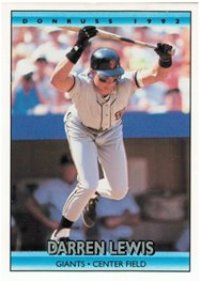 San Francisco Giants - Darren Lewis (615)