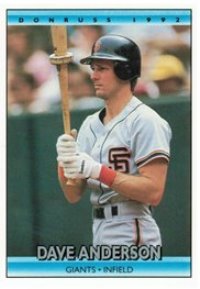 San Francisco Giants - Dave Anderson