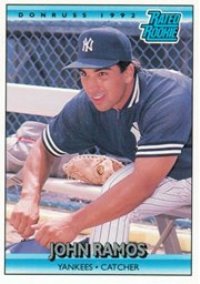 New York Yankees - John Ramos - Rookie Card