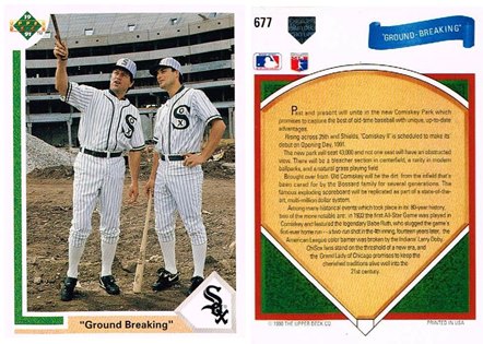 Chicago White Sox - Ground Breaking at Cominsky Park